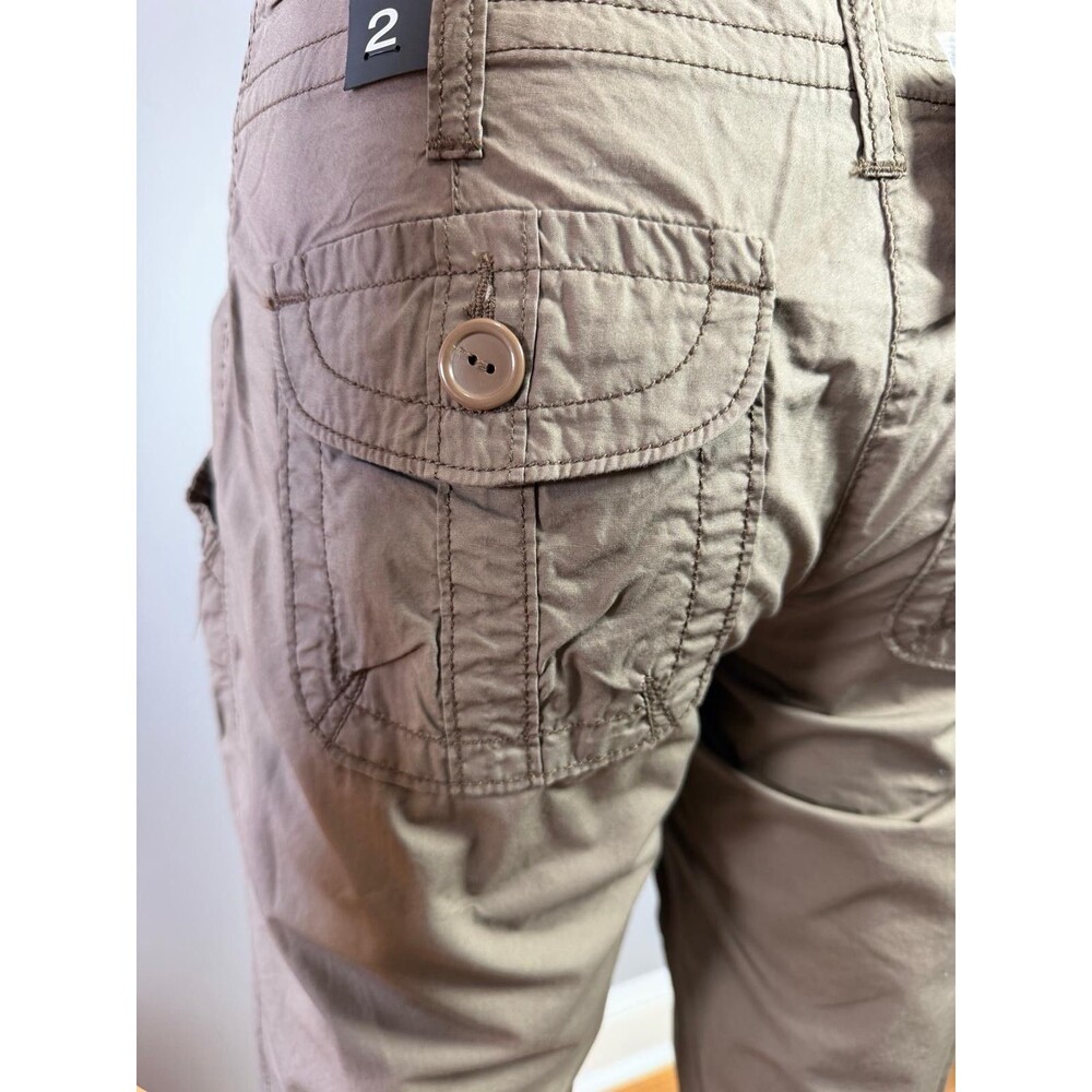 The Limited Womens Capri Pants Size 2 NWT Brown Drew Fit Cropped Casual Outdoor. - Picture 6 of 9